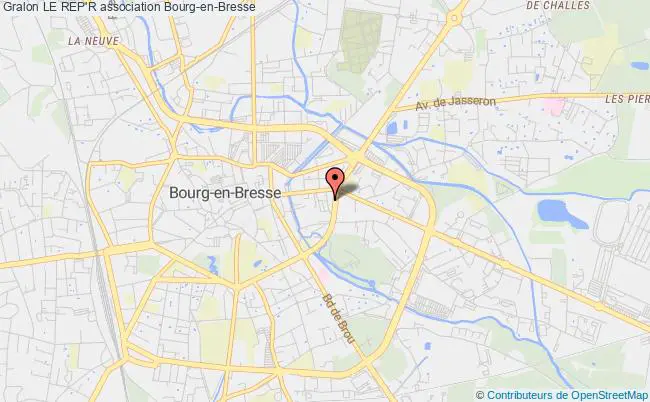 plan association Le Rep'r Bourg-en-Bresse