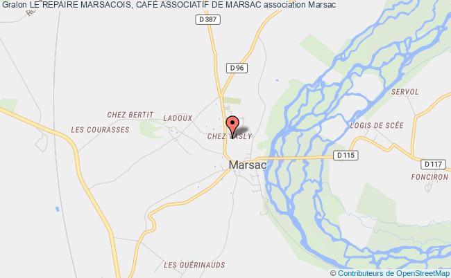 plan association Le Repaire Marsacois, CafÉ Associatif De Marsac Marsac