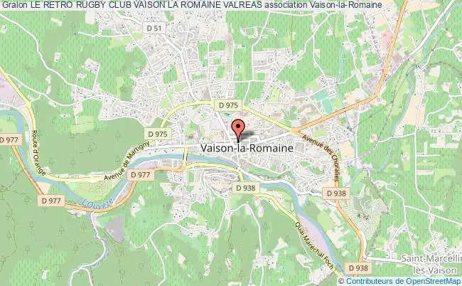LE RETRO RUGBY CLUB VAISON LA ROMAINE VALREAS