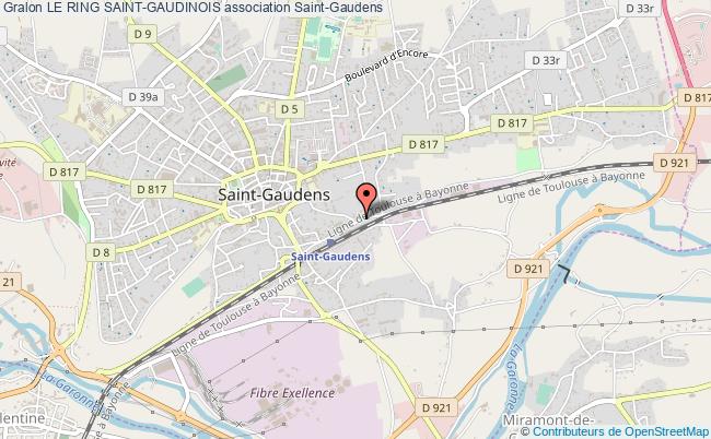plan association Le Ring Saint-gaudinois Saint-Gaudens