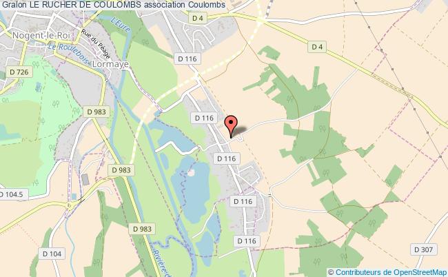 plan association Le Rucher De Coulombs Coulombs