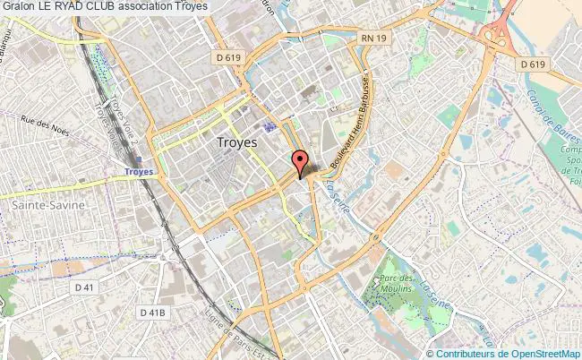 plan association Le Ryad Club Troyes