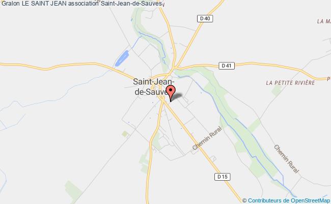 plan association Le Saint Jean Saint-Jean-de-Sauves