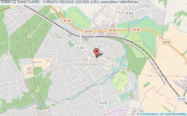 plan association Le Sanctuaire - Christo Rescue Center (crc) Villecresnes