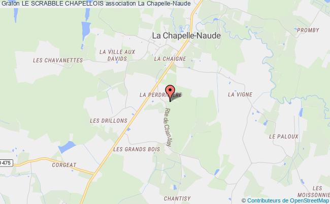 plan association Le Scrabble Chapellois La    Chapelle-Naude