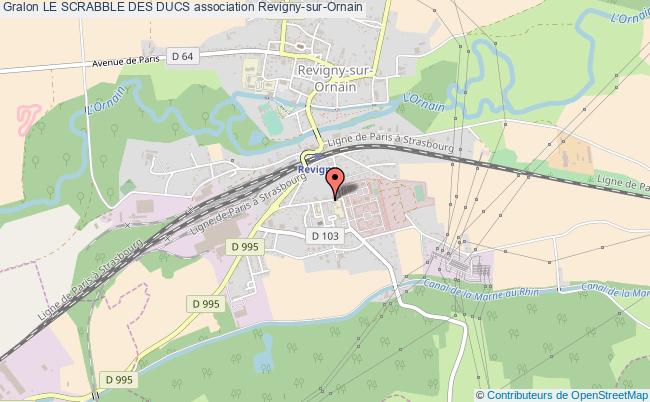 plan association Le Scrabble Des Ducs Revigny-sur-Ornain