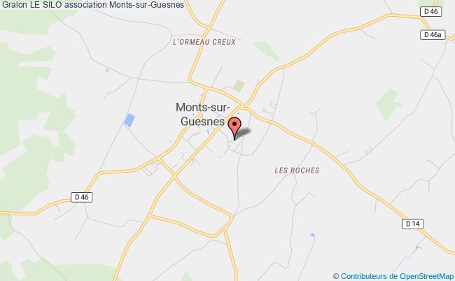 plan association Le Silo Monts-sur-Guesnes
