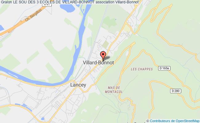 plan association Le Sou Des 3 Ecoles De Villard-bonnot Villard-Bonnot