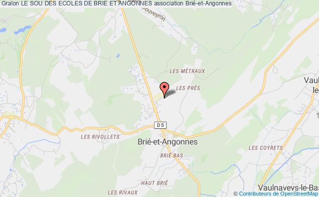 plan association Le Sou Des Ecoles De Brie Et Angonnes Brié-et-Angonnes