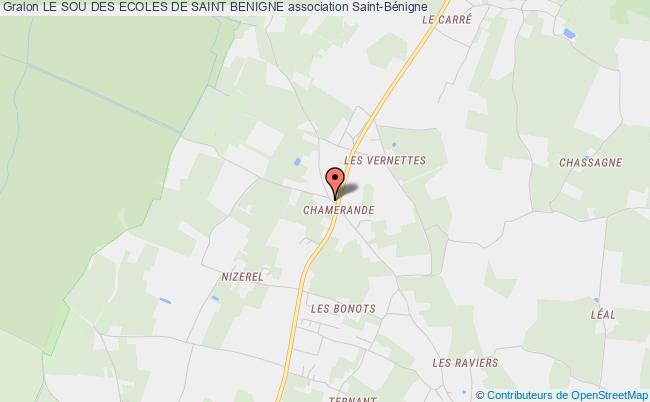 plan association Le Sou Des Ecoles De Saint Benigne Saint-Bénigne