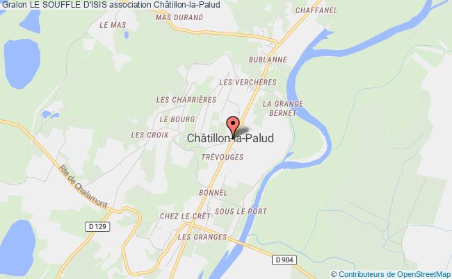 plan association Le Souffle D'isis Châtillon-la-Palud