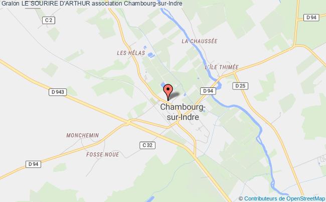 plan association Le Sourire D'arthur Chambourg-sur-Indre