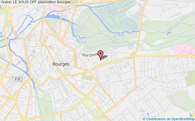 plan association Le Sous Off Bourges