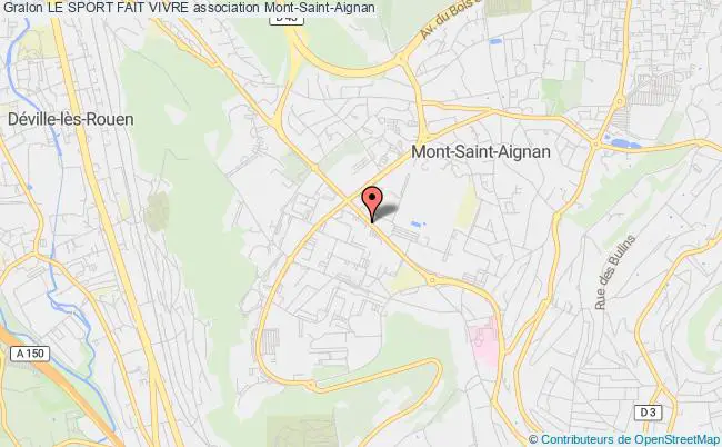 plan association Le Sport Fait Vivre Mont-Saint-Aignan