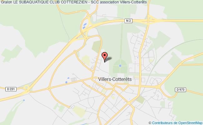plan association Le Subaquatique Club Cotterezien - Scc Villers-Cotterêts