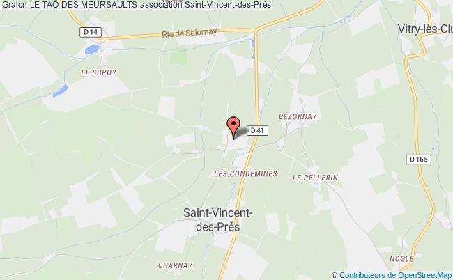 plan association Le Tao Des Meursaults Saint-Vincent-des-Prés