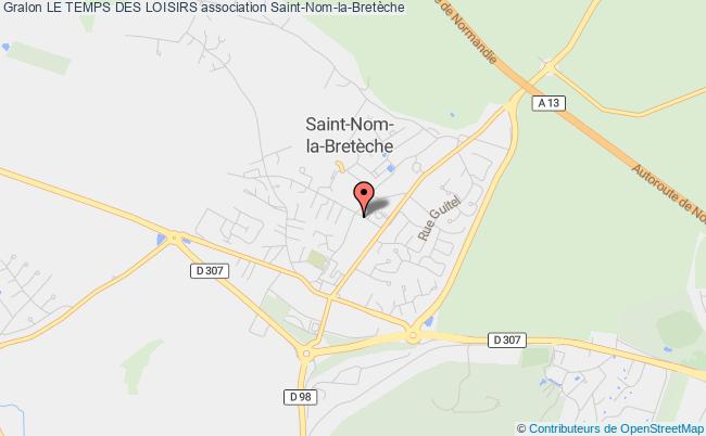plan association Le Temps Des Loisirs Saint-Nom-la-Bretèche