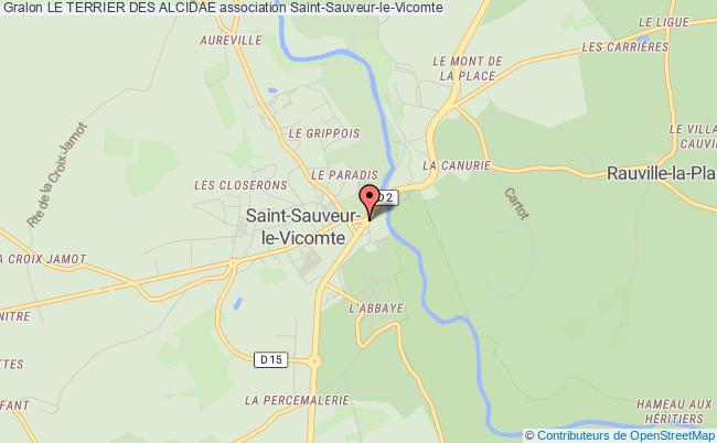 plan association Le Terrier Des Alcidae Saint-Sauveur-le-Vicomte