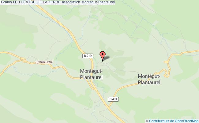 plan association Le ThÉÂtre De La Terre Montégut-Plantaurel