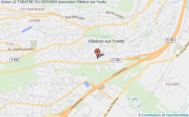 plan association Le Theatre Du Cerisier Villebon-sur-Yvette