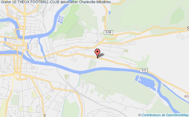 plan association Le Theux Football-club Charleville-Mézières