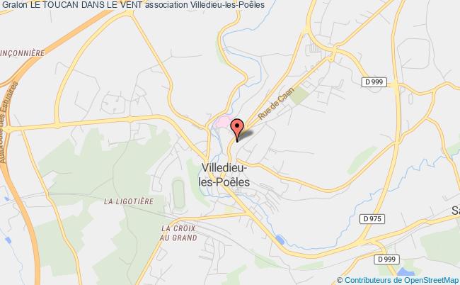 plan association Le Toucan Dans Le Vent Villedieu-les-Poêles-Rouffigny