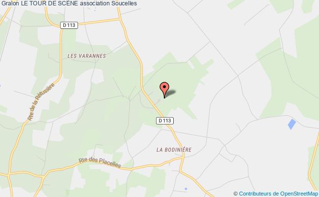 plan association Le Tour De ScÈne Rives du Loir en Anjou