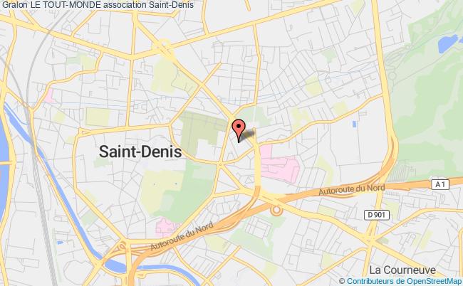 plan association Le Tout-monde Saint-Denis