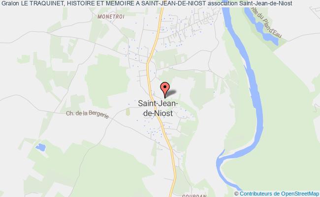 plan association Le Traquinet, Histoire Et Memoire A Saint-jean-de-niost Saint-Jean-de-Niost
