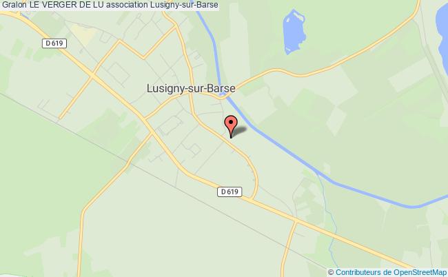 plan association Le Verger De Lu Lusigny-sur-Barse