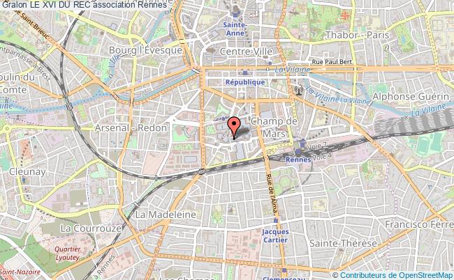 Le xvi du rec association Rec esprit respect rugby club sport Rennes