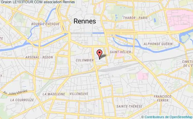 plan association Le103tour.com Rennes