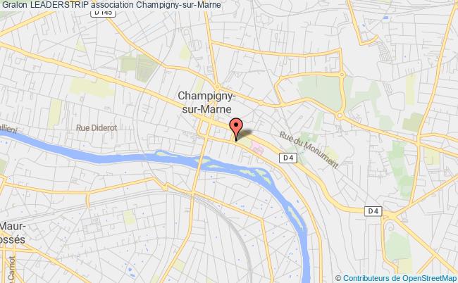 plan association Leaderstrip Champigny-sur-Marne