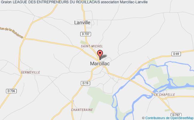 plan association League Des Entrepreneurs Du Rouillacais Marcillac-Lanville