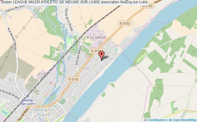 plan association League Miler Athletic De Meung Sur Loire Meung-sur-Loire