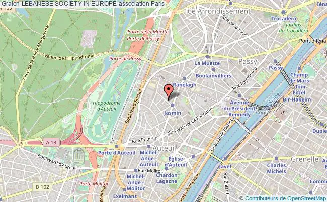 plan association Lebanese Society In Europe Paris