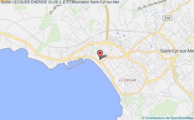 plan association Lecques Energie Club (l.e.c) Saint-Cyr-sur-Mer