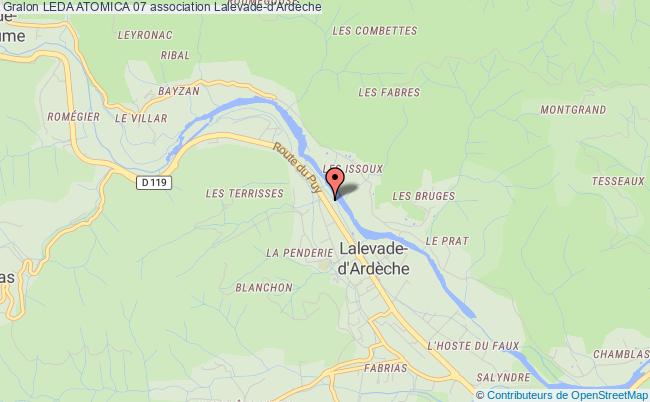 plan association Leda Atomica 07 Lalevade-d'Ardèche