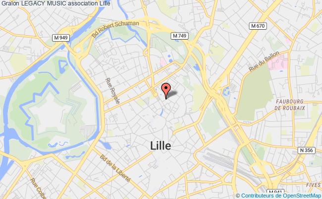 plan association Legacy Music Lille