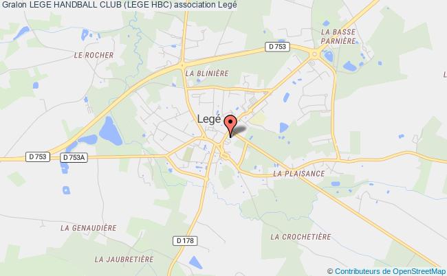 plan association Lege Handball Club (lege Hbc) Legé