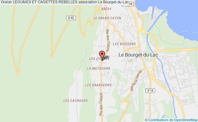 plan association Legumes Et Cagettes Rebelles Le    Bourget-du-Lac