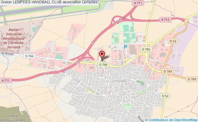 Lempdes handball club association Handball Lempdes