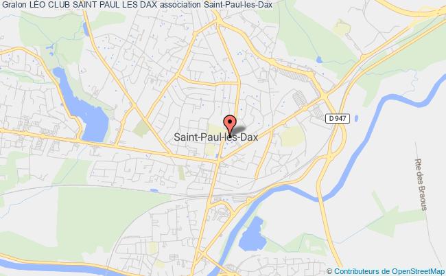 plan association LÉo Club Saint Paul Les Dax Saint-Paul-lès-Dax