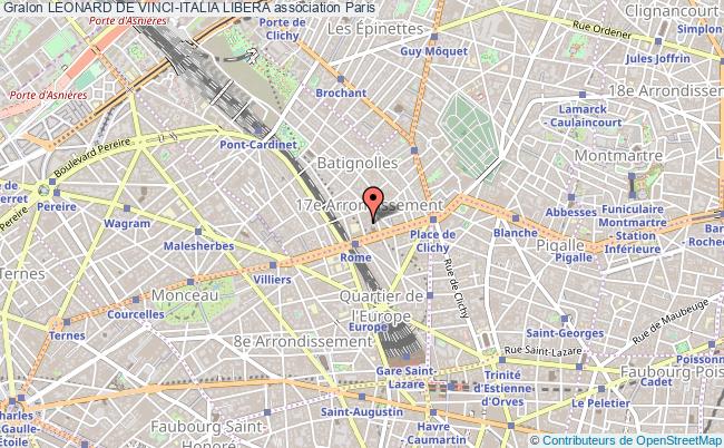 plan association Leonard De Vinci-italia Libera Paris