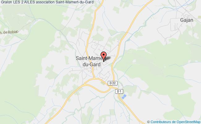 plan association Les 2 Ailes Saint-Mamert-du-Gard