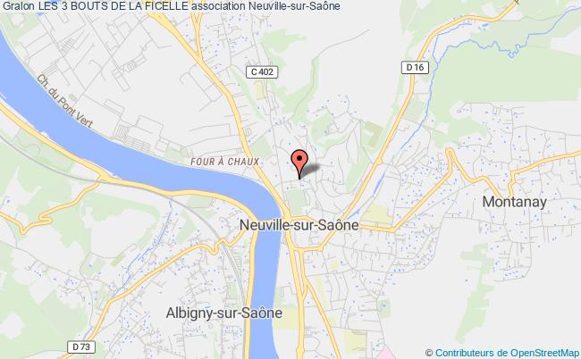 plan association Les 3 Bouts De La Ficelle Neuville-sur-Saône