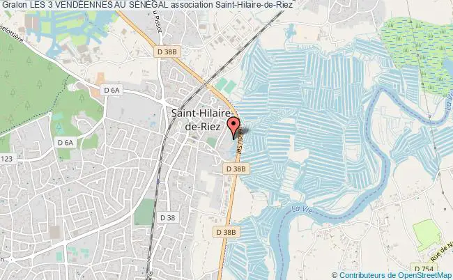 plan association Les 3 VendÉennes Au SÉnÉgal Saint-Hilaire-de-Riez