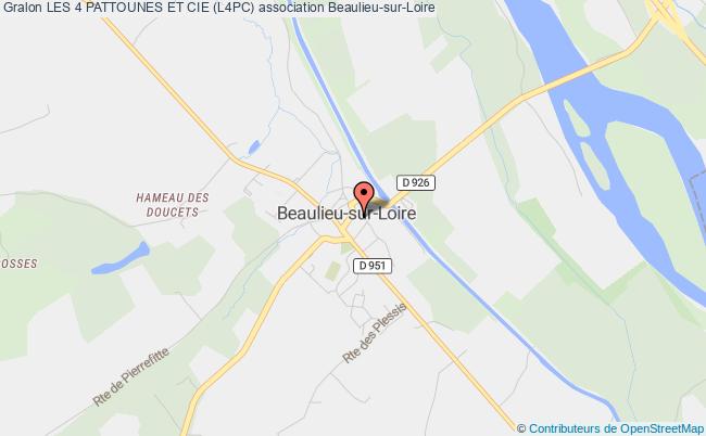plan association Les 4 Pattounes Et Cie (l4pc) Beaulieu-sur-Loire