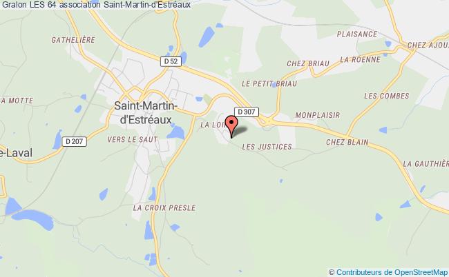 plan association Les 64 Saint-Martin-d'Estréaux