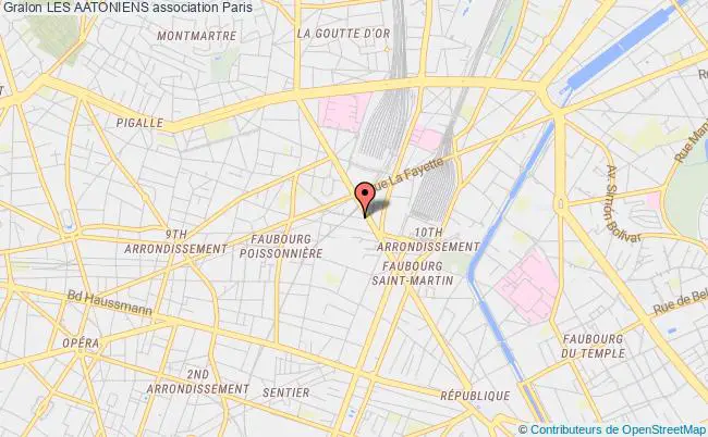 plan association Les Aatoniens PARIS